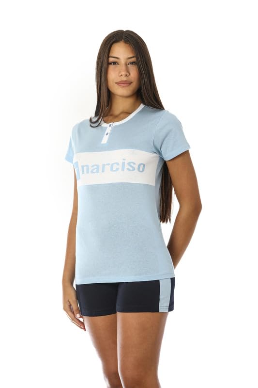 Pigiama Donna Cotone Leggero Corto con Design Unici per Estate e Mezza Stagione, Taglie da S a XL