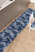 Tappeto Cucina Antiscivolo Lavabile 100% Vinile Gommato Antimacchia, Passatoia Cucina Antiscivolo Lavabile, Tappeti Runner Disponibili in Varie Metrature