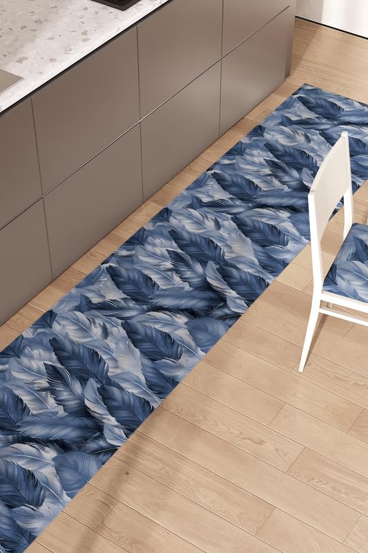 Tappeto Cucina Antiscivolo Lavabile 100% Vinile Gommato Antimacchia, Passatoia Cucina Antiscivolo Lavabile, Tappeti Runner Disponibili in Varie Metrature