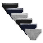 Slip Uomo Cotone Pack da 6, Mutande Uomo Cotone Elasticizzate, Comode da Indossare Tutto Il Giorno, Fare Sport, l'Elastico Non Stringe