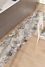 Tappeto Cucina Antiscivolo Lavabile 100% Vinile Gommato Antimacchia, Passatoia Cucina Antiscivolo Lavabile, Tappeti Runner Disponibili in Varie Metrature