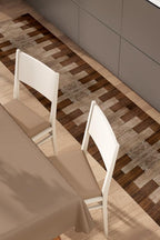 Tappeto Cucina Antiscivolo Lavabile 100% Vinile Gommato Antimacchia, Passatoia Cucina Antiscivolo Lavabile, Tappeti Runner Disponibili in Varie Metrature