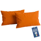 Federe Cuscino Letto 50x80 Copricuscino Letto, Coppia Federa Antiacaro ed Anallergica per Cuscini Standard, Made in Italy