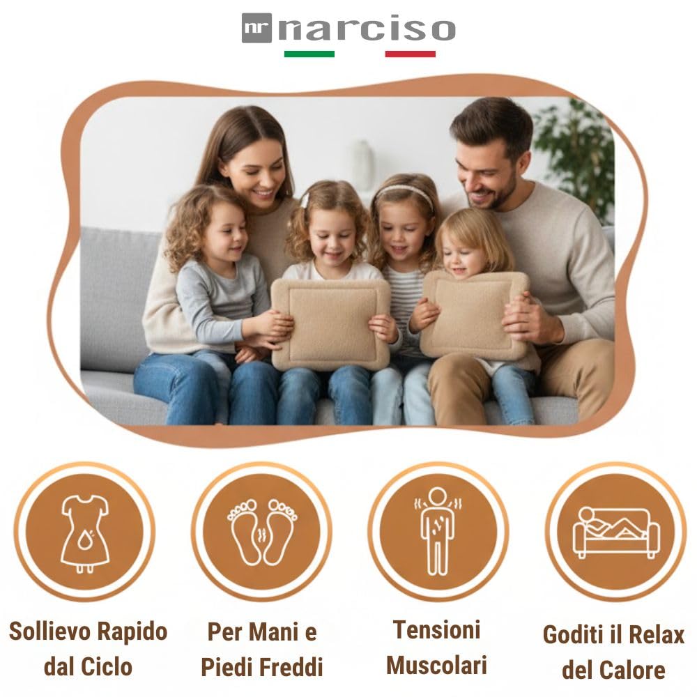 3 Borsa Acqua Calda Elettrica (Disegni Scelti tra le Rimanenze del Magazzino) Scaldino Elettrico da Letto Scaldaletto Portatile, Boule Acqua Calda Elettrica, Sicura (3Pz Disegni Casuali)