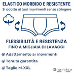 Boxer Uomo Cotone Pack da 6, Mutande Boxer Uomo Elasticizzate Vestibilità Perfetta, Comode da Indossare Tutto il Giorno, fare Sport, Intimo Uomo Cotone (da M a XXL)