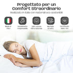 Lenzuola Letto Cotone Made in Italy, Completo Letto - Diversi colori - 3 TAGLIE
