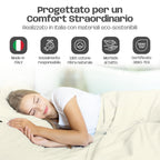 Lenzuola Letto Cotone Made in Italy, Completo Letto - Diversi colori - 3 TAGLIE