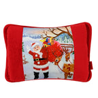 Borsa Acqua Calda Elettrica per Ciclo, Mani, Schiena, Riscaldante, Scaldino Elettrico da Letto Scaldaletto Portatile, Boule Acqua Calda Elettrica, Sicura, Veloce, Santa Snow