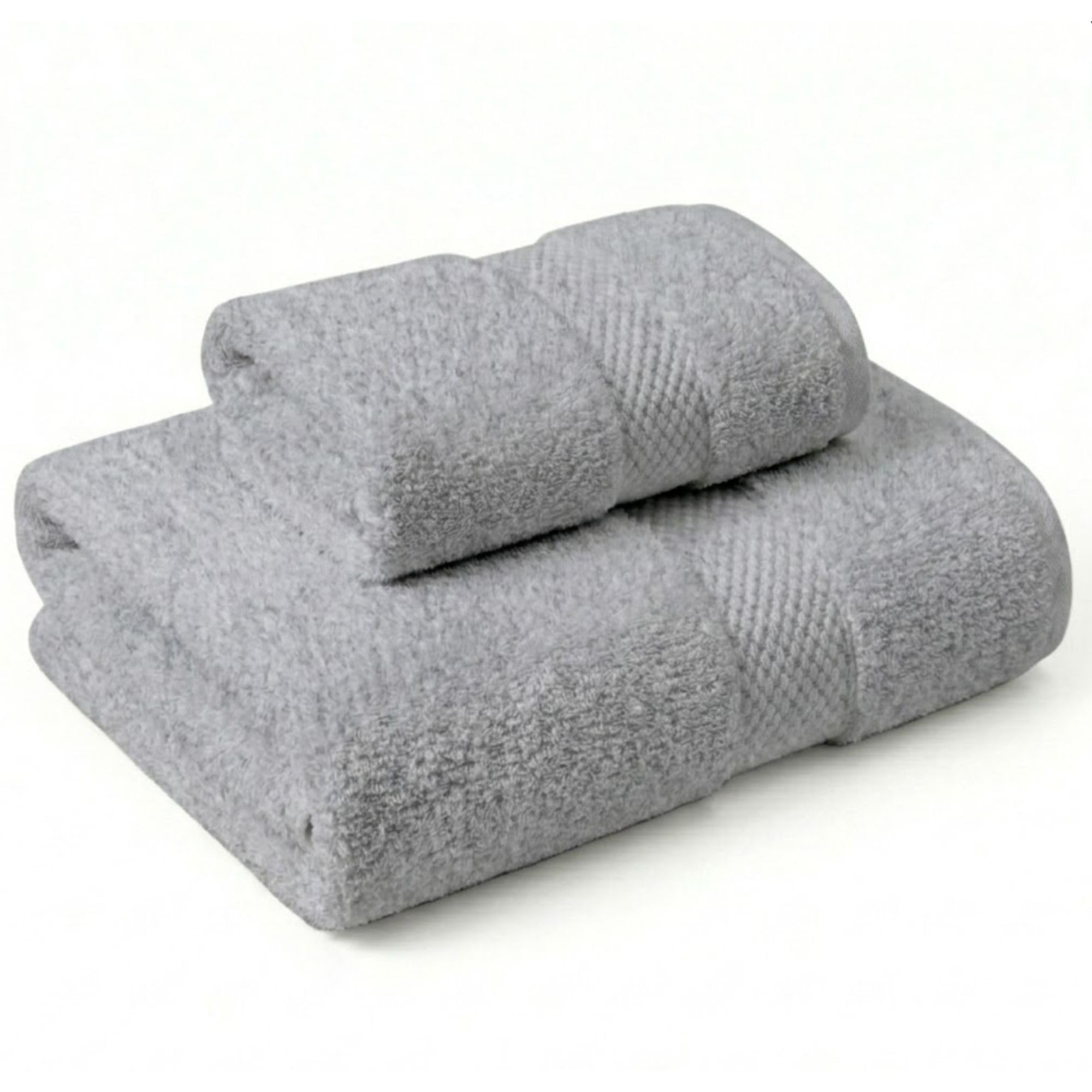 Set Asciugamani Bagno 2 Pezzi: Viso (50x100 cm) & Bidet (40x60 cm)