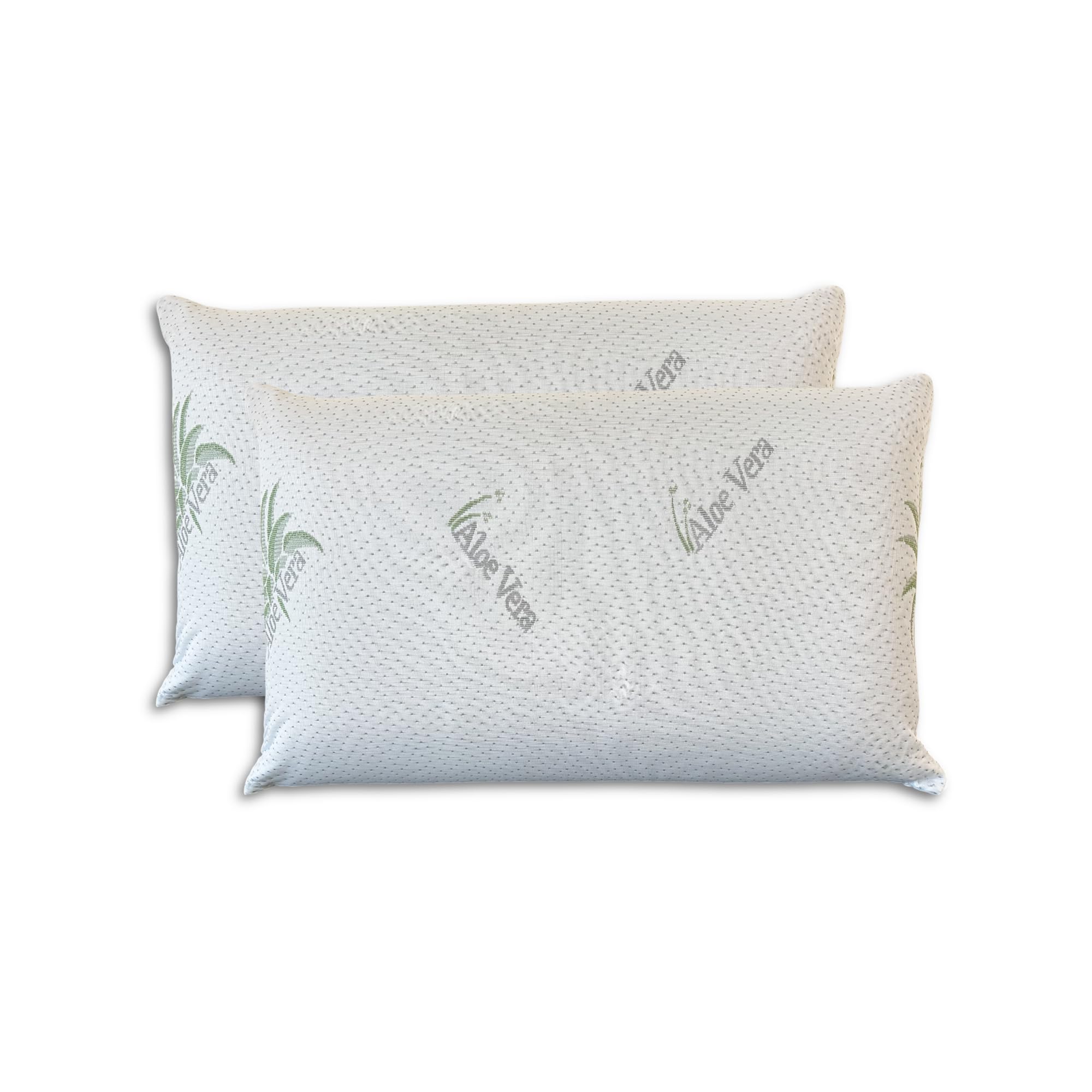 NARCISO Coppia Cuscini Letto Matrimoniale Morbidi Made in Italy