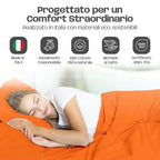 Lenzuola Letto Cotone Made in Italy, Completo Letto - Diversi colori - 3 TAGLIE