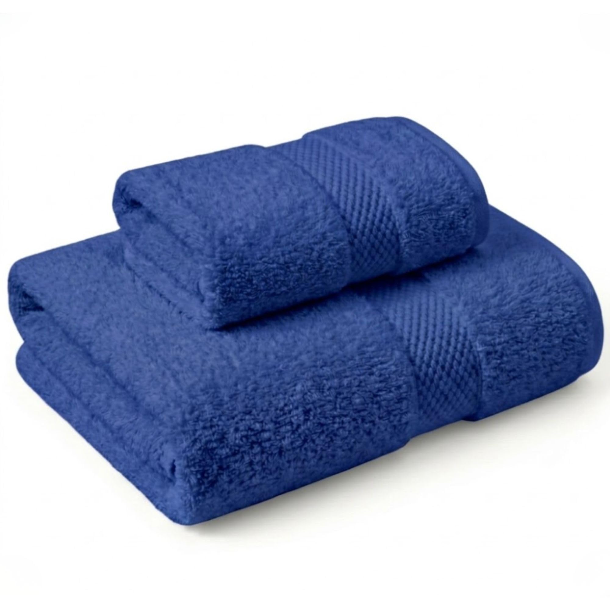 Set Asciugamani Bagno 2 Pezzi: Viso (50x100 cm) & Bidet (40x60 cm)