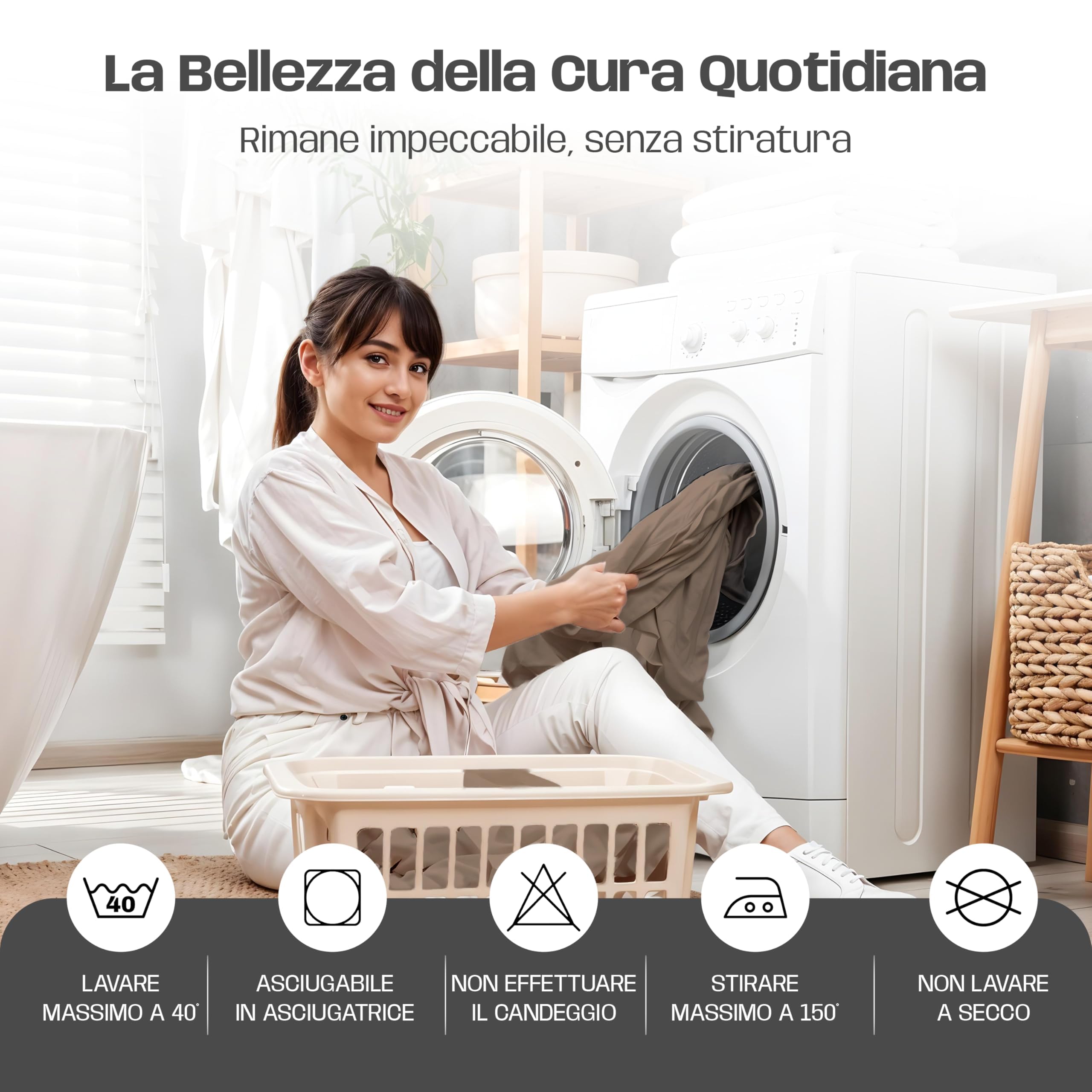 Lenzuola Letto Cotone Made in Italy, Completo Letto - Diversi colori - 3 TAGLIE