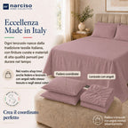 Lenzuolo Sopra 100% Cotone, Anallergico e Traspirante Abbinabile alle Nostre Federe e Lenzuolo con Angoli in Cotone, Made in Italy